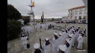 Arriado Solemne Bandera Nacional Ferrol Sept 2023 [upl. by Are580]