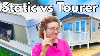 86 Touring Caravan vs Static Caravan Pros Cons amp Beyond [upl. by Tench]