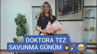 DOKTORA TEZ SAVUNMA GÜNÜM [upl. by Terrie363]