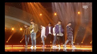 iKON  BEAUTIFUL 0128 SBS Inkigayo [upl. by Anaejer858]