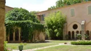 Abbaye de Valmagne  Villeveyrac  pays de Thau  Hérault  LanguedocRoussillon  sud de la France [upl. by Amocat]