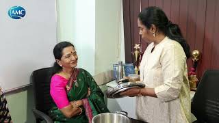 Illayathalapathys Mom Mrs Shoba ChandrasekharAMC Visit [upl. by Notsuj]