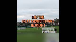 Great Yarmouth v Heacham quick goal highlights [upl. by Mile]