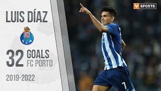 LUIS DÍAZ  FC Porto  32 GOALS 20192022 [upl. by Annadiana487]