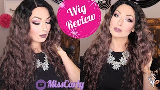 ✨Lace Front WIG REVIEW Its A Wig  Swiss Lace Sun Dance  Heather Grey  Divatresscom 26 ✨ [upl. by Melvina666]