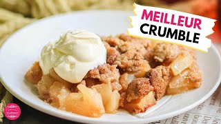 Crumble aux pommes  La recette facile rapide et inratable [upl. by Adallard]