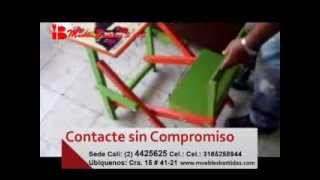 Promoción Pupitre para niños  Muebles Bastidas [upl. by Adnar]