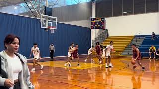 Pun blue vs Maryknoll ILH JV basketball 111823 3243 [upl. by Keslie]