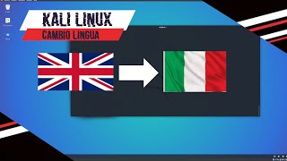 Kali Linux  Come cambiare lingua velocemente [upl. by Asirahc]