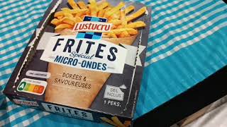 Frites au Microondes [upl. by Hannaoj]