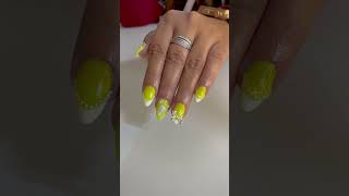 Acrylic extension nails naiveart nailart nailloveeeee naildesigns likeandsubscribe [upl. by Zerk]