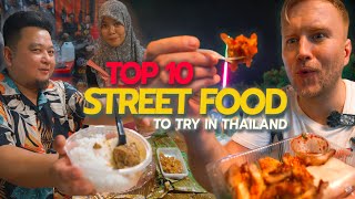 10 Street Foods to TRY in Thailand  Trip to Ayutthaya  Halal Food Tour 2024 [upl. by Nos844]