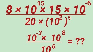 💥 Calcul de puissances Ecriture scientifique dun nombreالقوى والكتابة العلمية لعدد [upl. by Mayrim]