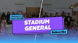 LIPUTAN STADIUM GENERAL KOTA TASIKMALAYA  YANG BENAR HANYA ISLAM [upl. by Aromas]