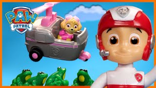 Rescue Vehicles and the PAW Patroller 20 🚓  PAW Patrol Compilation  Toy Pretend Play for Kids [upl. by Marcell]