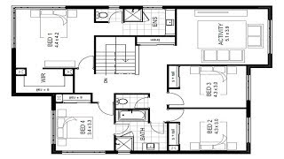 Architectural Floor Plan Design and drawings your House Section Elevation [upl. by Alemahs616]