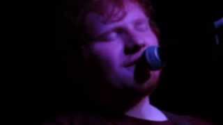 Tenerife Sea  Ed Sheeran  Mercury Lounge New York  31102013 [upl. by Knowling]