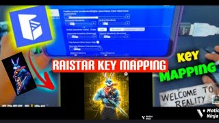 Raistar key mapping gg mouse pro raistar vecom444yt [upl. by Noizneb]