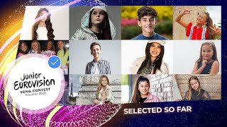 Junior Eurovision 2020 Selected So Far 16 October [upl. by Adnwahs]