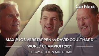 CarNext presents Keeping Up with the Verstappens ft David Coulthard – The Day After in Abu Dhabi [upl. by Donaldson]