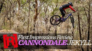 BIKE REVIEW I Cannondale Jekyll 22 I How does it ride out on the trails [upl. by Katzen]