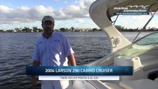 2004 Larson 290 Cabrio Cruiser by Marine Connection Boat Sales WE EXPORT [upl. by Weikert]