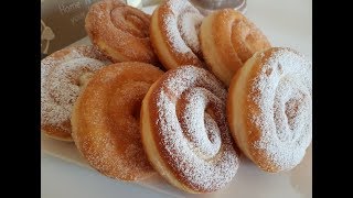 Schnecken  KrapfenBerliner Donuts [upl. by Ennavoj986]