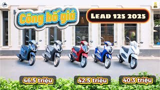 “CÔNG BỐ GIÁ” 465 triệu 1 em Honda Lead 125 ABS 2025 ▶️ Có nên mua Lead 125 ABS 2025 🔴 TOP 5 ĐAM MÊ [upl. by Aiden]