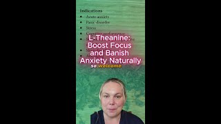 LTheanine Boost Focus and Banish Anxiety Naturally [upl. by Areek]