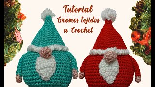 Gnomos de Navidad a Crochet [upl. by Grekin]