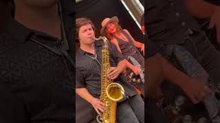 82824 Alex Lucero Band Capitola Beach Santa Cruz Concert funk sax rockmusic ladyrocker [upl. by Lana]