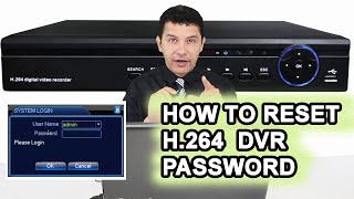 How to reset H264 Network DVR for lost password using password generators [upl. by Gut]