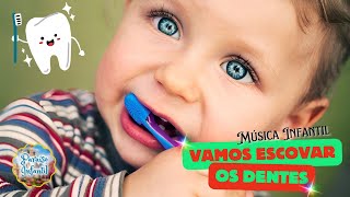 Vamos Escovar os Dentes  Música Infantil Divertida e Animada para Crianças [upl. by Esilenna]