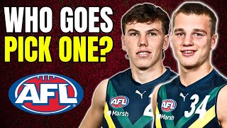 2024 AFL Draft  Who goes Pick 1 [upl. by Onin690]