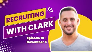 The HR Morning Show  November 5th  RECRUITING WITH CLARK [upl. by Gibby]