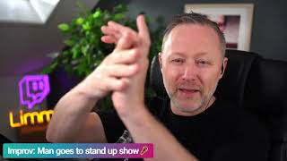 Limmy Improv Man Goes To Stand Up Show 20230915 [upl. by Rowland]