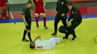 Polska  Gruzja Futsal Czestochowa 20171205 [upl. by Eunice777]