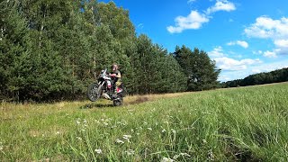 Training wheelie an adventure bike  Day1  Tenere 700 [upl. by Sharron]