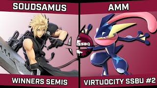 Soudsamus Cloud vs AMM Greninja  Virtuocity SSBU Tournament 2 [upl. by Feinstein]