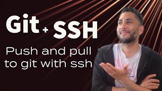 Push code to GitHub with an SSH key [upl. by Bbor60]