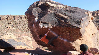 Moes Valley Bouldering IsRail Direct V8 [upl. by Renata]