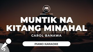 Muntik Na Kitang Minahal Lyrics  Carol Banawa [upl. by Rahcir913]