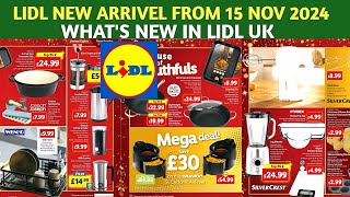 WHATS NEW ARRIVEL IN LIDL UK FROM 14 NOV 2024LIDL LEAFLETCOME SHOP WITH ME [upl. by Yatnuhs]