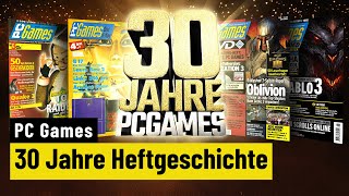 30 Jahre PC Games  Eine Reise durch die Heftgeschichte [upl. by Irbmac]