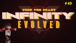 FTB Infnity Evolved expert  EP 49  Dimensão dos sonhos e melhoria [upl. by Htebazile]