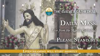 Daily Mass at the Manila Cathedral  April 08 2024 730am [upl. by Ennasil]