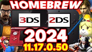 How to Homebrew Your OLD Nintendo 3DS amp 2DS 1117 [upl. by Veronika]