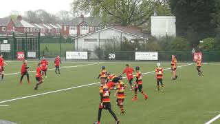 Pilkington Recs U12s v Cadishead Rhinos 22042018 [upl. by Adnilev122]