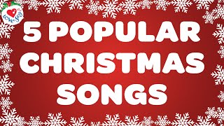 TOP 5 Popular Christmas Songs 🎅 Merry Christmas 2024 🎁 [upl. by Hayden]