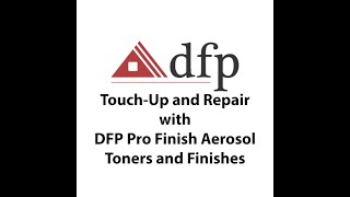 DFP Pro Finish Aerosol Use [upl. by Auqinahc]